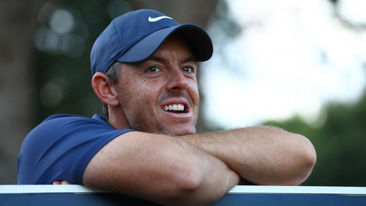 Rory McIlroy hits shot into lady's lap at DP World Tour Championship